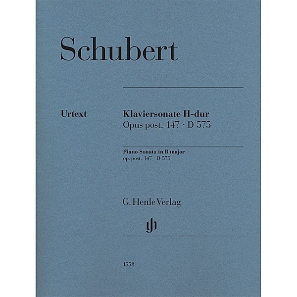 Franz Schubert - Klaviersonate H-dur op. post. 147 D 575