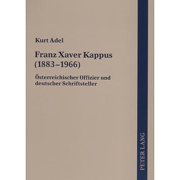 Franz Xaver Kappus (1883-1966), Kurt Adel