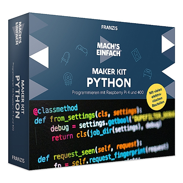 FRANZIS Mach's einfach Maker Kit Python, Christian Immler