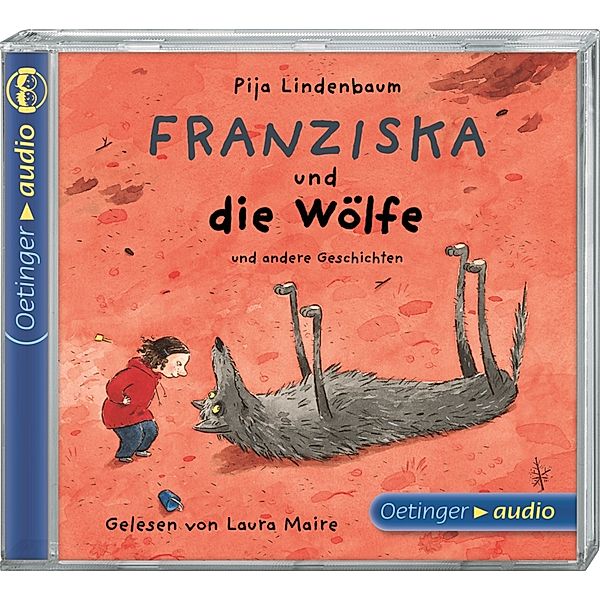 Franziska und die Wölfe, 1 Audio-CD, Pija Lindenbaum