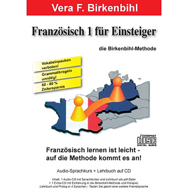 Französisch 1 für Einsteiger, 2 Audio-CDs, Vera F. Birkenbihl