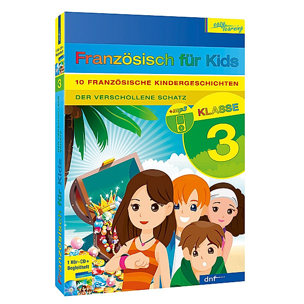 Französisch für Kids Der verschollene Schatz (Altersstufe: 3. Klasse), dnf-Verlag GmbH