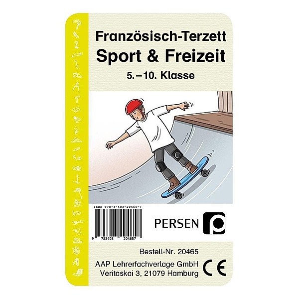Französisch-Terzett: Sport und Freizeit (Kartenspiel), Renata Puddu