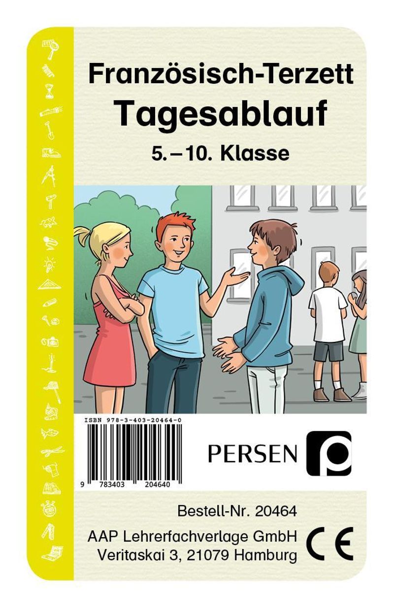 Französisch-Terzett: Tagesablauf Kartenspiel Buch - Weltbild.at