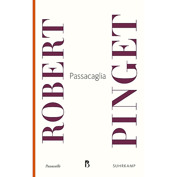 Französische Bibliothek / Passacaglia, Robert Pinget