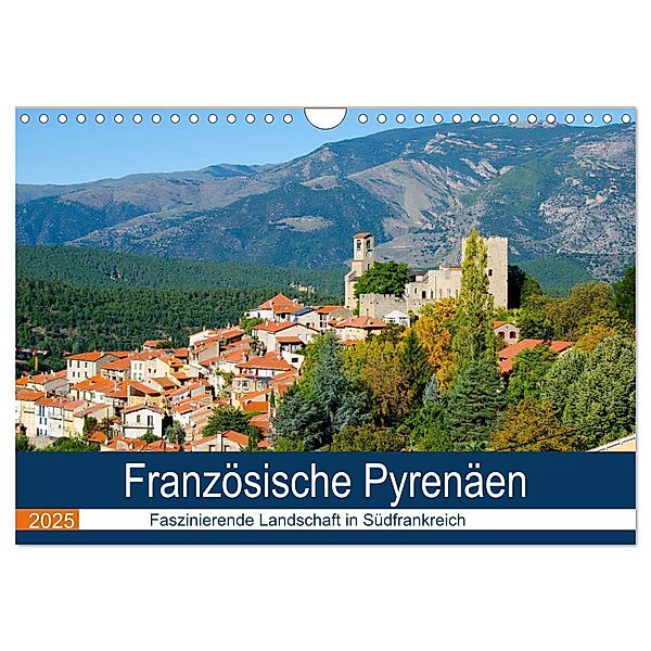 Französische Pyrenäen (Wandkalender 2025 DIN A4 quer), CALVENDO Monatskalender, Calvendo, Tanja Voigt