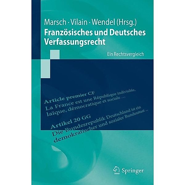 Französisches und Deutsches Verfassungsrecht / Springer-Lehrbuch