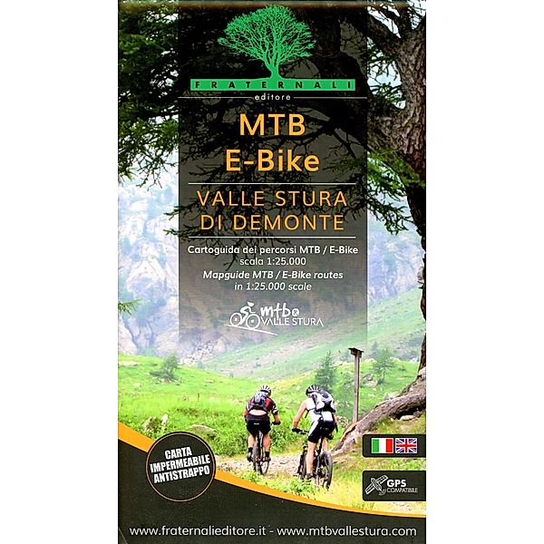 Fraternali Editore E-Bike Maps / Valle Stura di Demonte