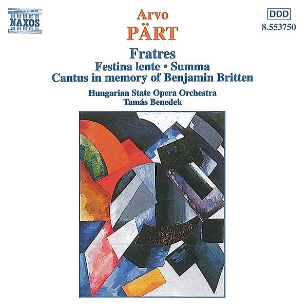 Fratres/Festina Lente/Summa/+, BENEDEK, Orch.D.Ung.Staatsop