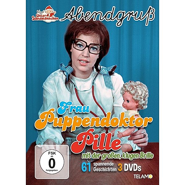 Frau Puppendoktor Pille mit der grossen,klugen Bril, Frau Puppendoktor Pille