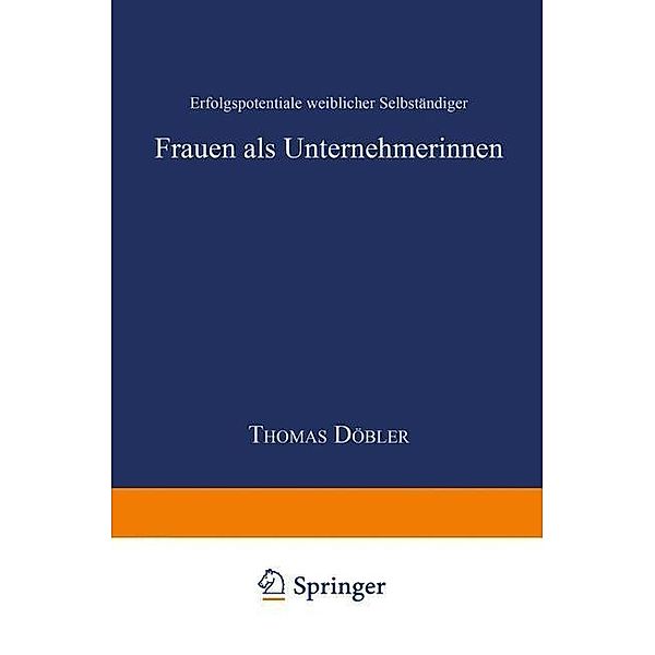 Frauen als Unternehmerinnen / Betriebliche Personalpolitik