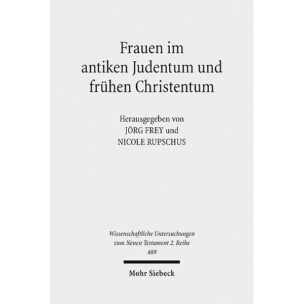 Frauen im antiken Judentum und frühen Christentum