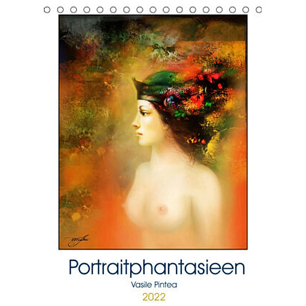 Frauen Porträte (Tischkalender 2022 DIN A5 hoch), Emil Banciu