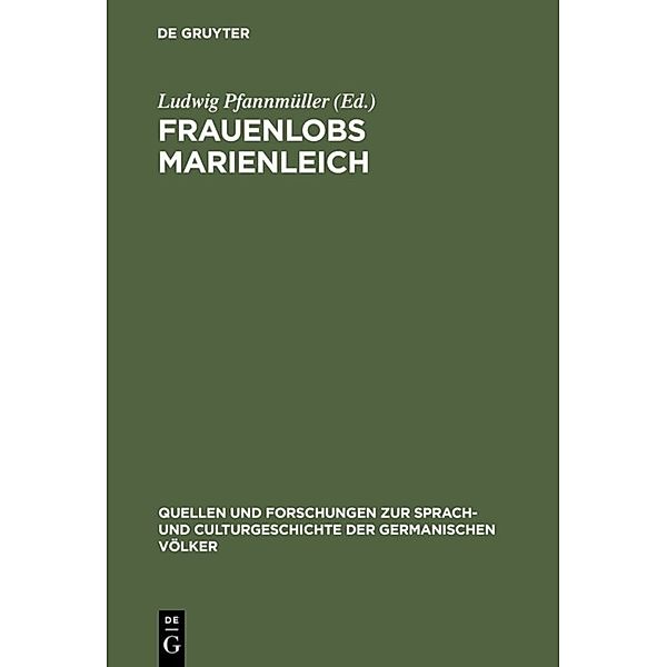 Frauenlobs Marienleich