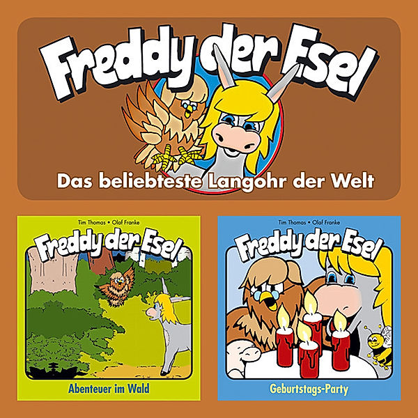 Freddy der Esel - Folge 3 & 4.Folge.3 & 4,2 Audio-CD, 2 Audio-CD Freddy der Esel - Folge 3 & 4