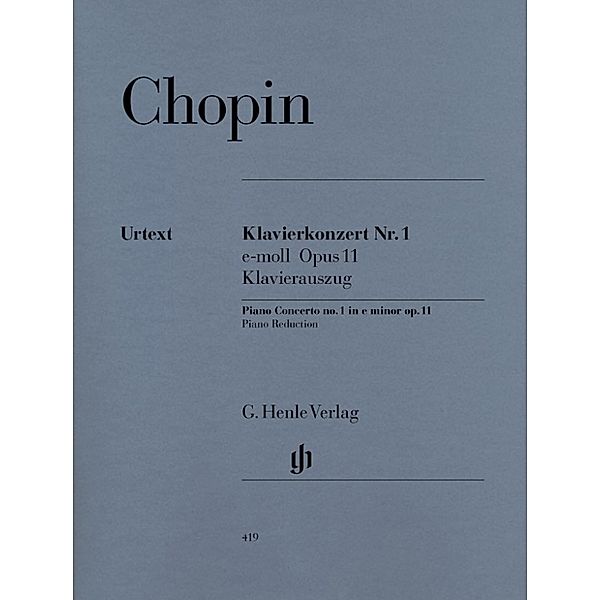 Frédéric Chopin - Klavierkonzert Nr. 1 e-moll op. 11, Frédéric Chopin - Klavierkonzert Nr. 1 e-moll op. 11