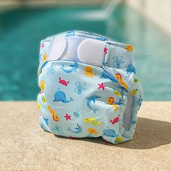 FREDS Swim-Nappy, blau, Größe 2 (9-16kg)