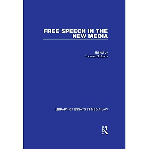 Free Speech in the New Media