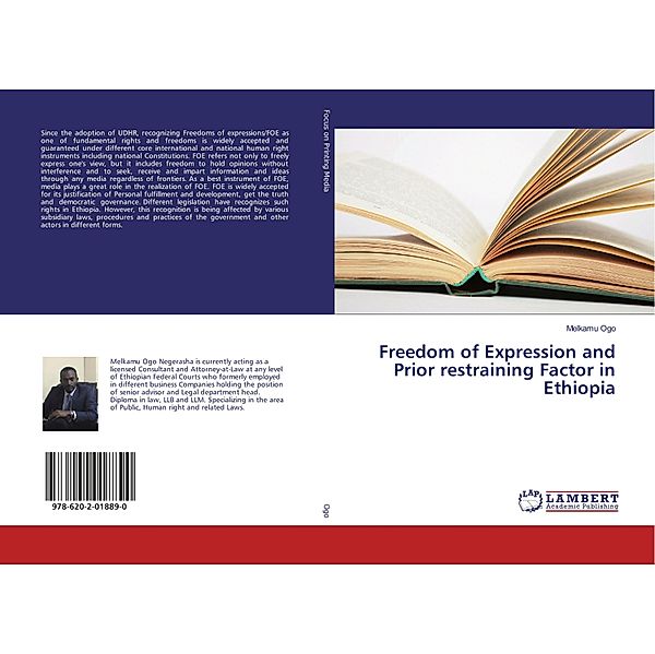 Freedom of Expression and Prior restraining Factor in Ethiopia, Melkamu Ogo