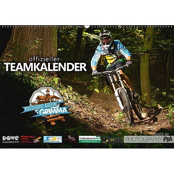 Freeride Crew Grimma - Offizieller Teamkalender (Wandkalender 2018 DIN A2 quer) Dieser erfolgreiche Kalender wurde diese, Photography PM, Patrick Meischner