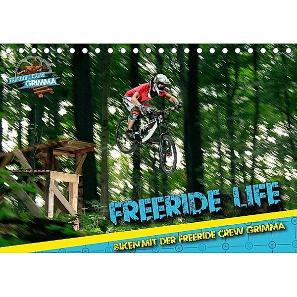 Freeride Life (Tischkalender 2021 DIN A5 quer), Patrick Freiberg