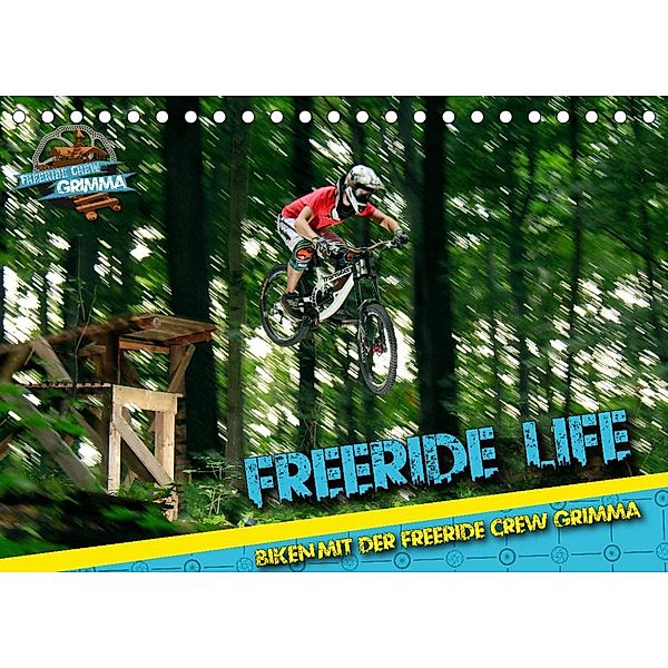 Freeride Life (Tischkalender 2023 DIN A5 quer), Patrick Freiberg