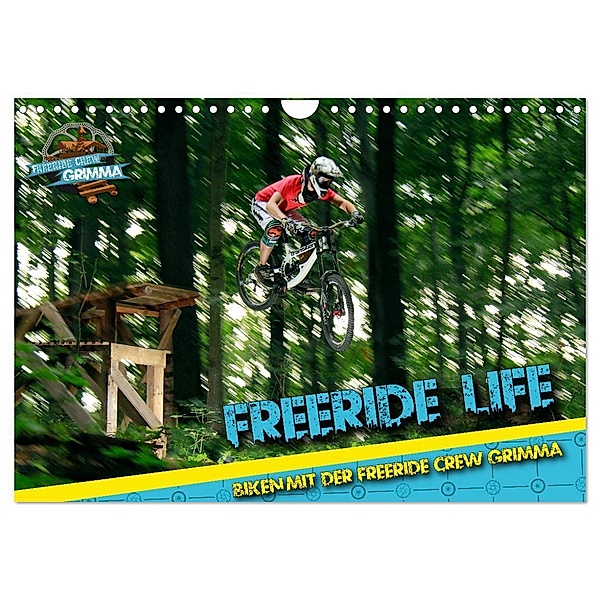 Freeride Life (Wandkalender 2024 DIN A4 quer), CALVENDO Monatskalender, Patrick Freiberg
