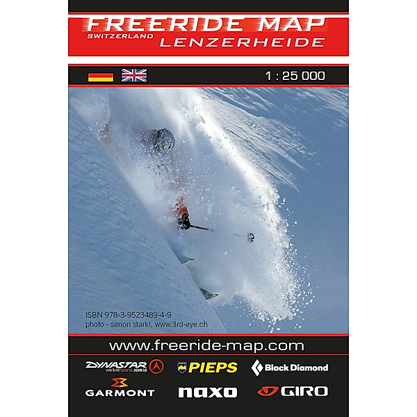 Freeride Map Lenzerheide