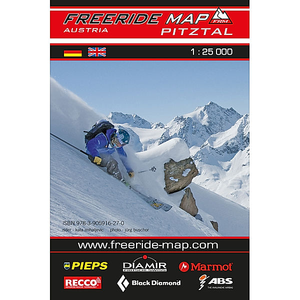 Freeride Map Pitztal