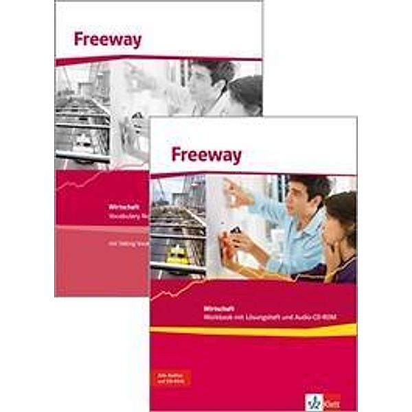 Freeway, Ausgabe Wirtschaft, Neubearbeitung 2011: Workbook mit Lösungsheft und Audio-CD-ROM und Vocabulary Notebook mit Talking Vocabulary