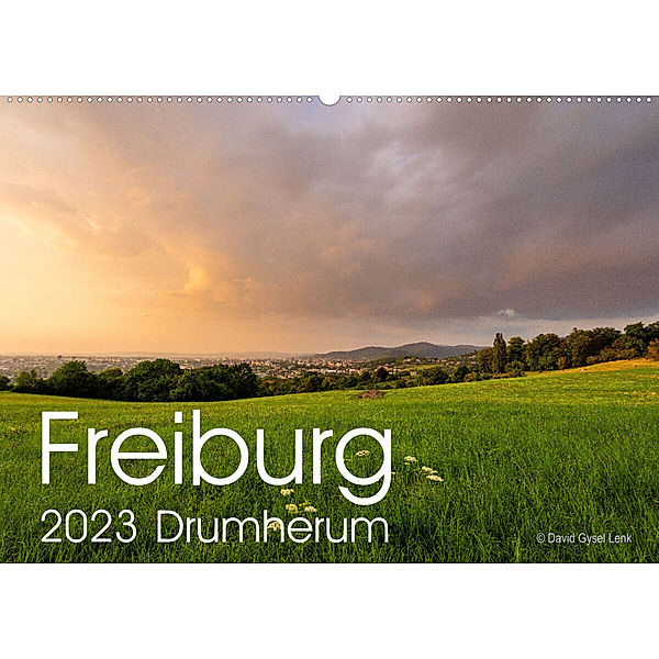 Freiburg, Drumherum (Wandkalender 2023 DIN A2 quer), David Gysel Lenk