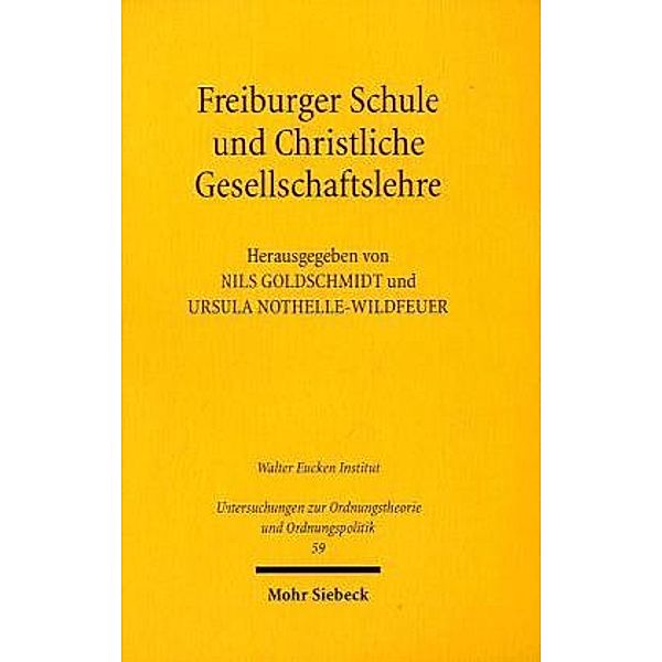 Freiburger Schule und Christliche Gesellschaftslehre