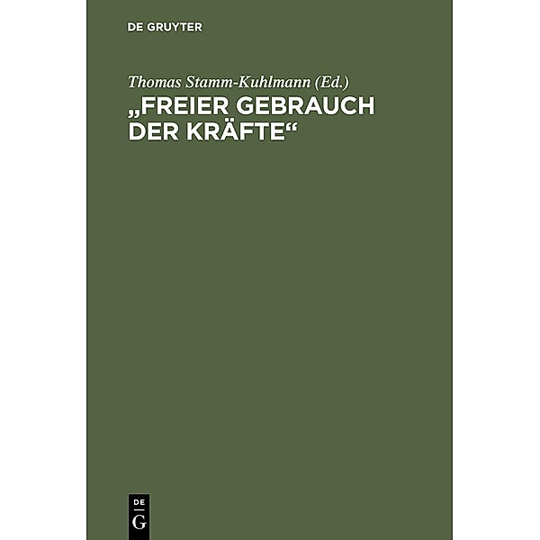 Freier Gebrauch der Kräfte / Jahrbuch des Dokumentationsarchivs des österreichischen Widerstandes