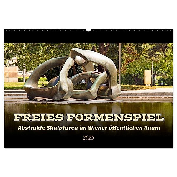 Freies Formenspiel (Wandkalender 2025 DIN A2 quer), CALVENDO Monatskalender, Calvendo, Werner Braun
