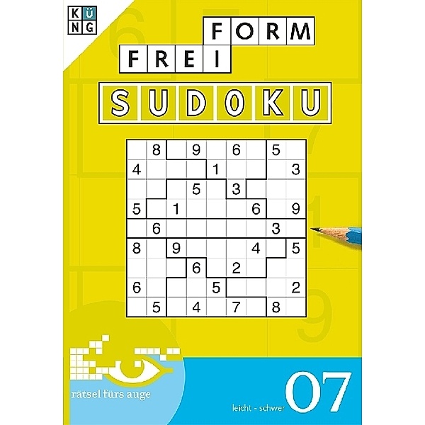 Freiform Sudoku Taschenbuch / Freiform-Sudoku. Bd.7.Bd.7