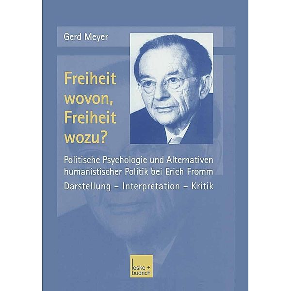 Freiheit wovon, Freiheit wozu?, Gerd Meyer