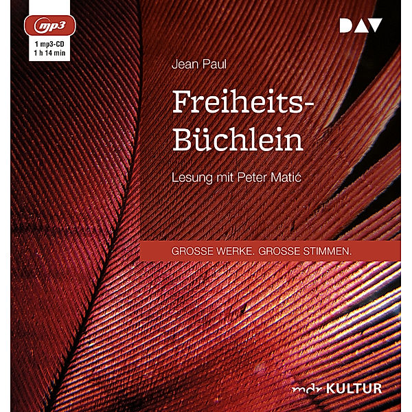 Freiheits-Büchlein,1 Audio-CD, 1 MP3, Jean Paul