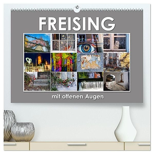 Freising mit offenen Augen (hochwertiger Premium Wandkalender 2024 DIN A2 quer), Kunstdruck in Hochglanz, Max Watzinger - traumbild