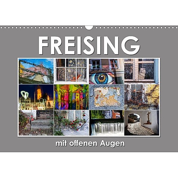 Freising mit offenen Augen (Wandkalender 2023 DIN A3 quer), Max Watzinger - traumbild