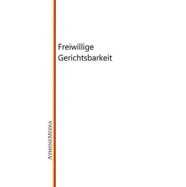 Freiwillige Gerichtsbarkeit