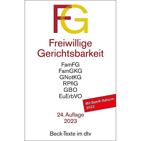 Freiwillige Gerichtsbarkeit FG