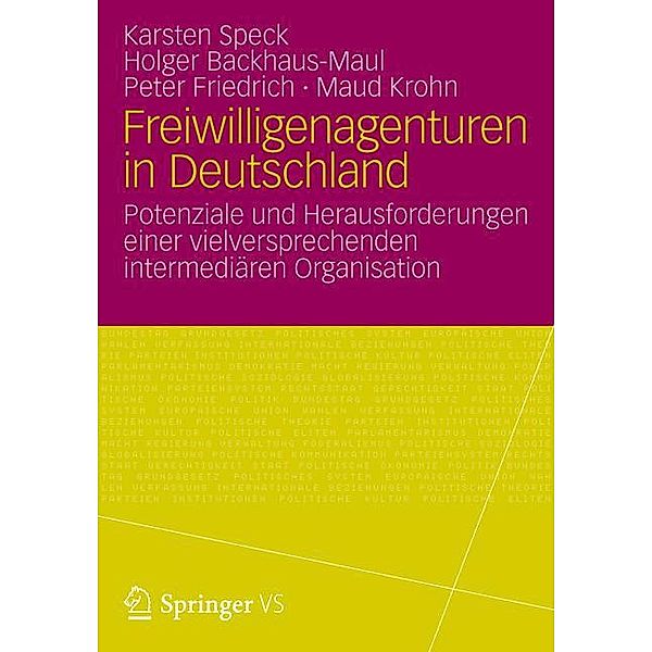 Freiwilligenagenturen in Deutschland, Holger Backhaus-Maul, Peter Friedrich, Maud Krohn