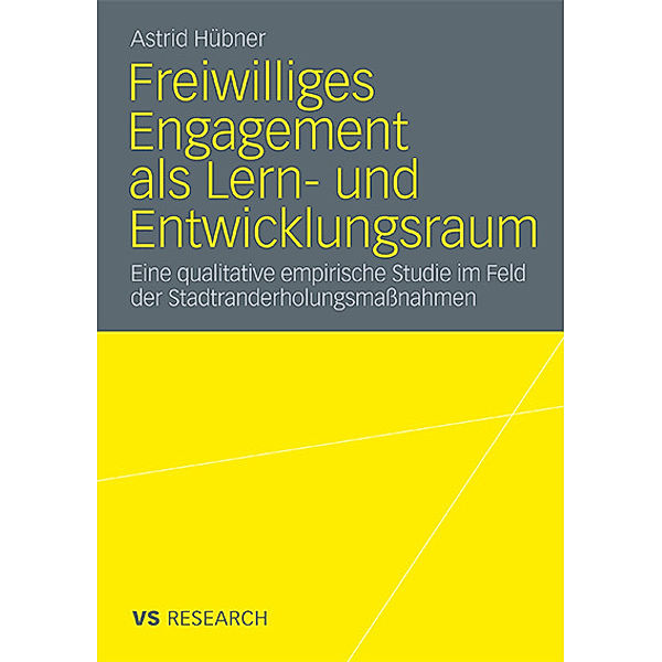 Freiwilliges Engagement als Lern- und Entwicklungsraum, Astrid Hübner