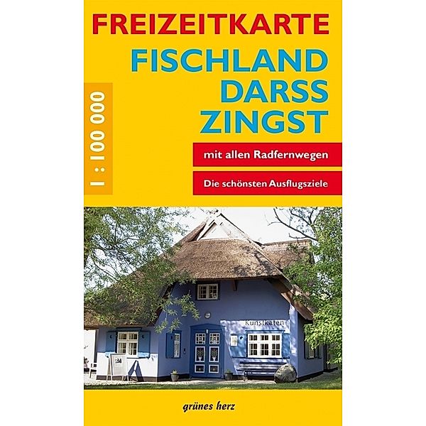 Freizeitkarte Fischland, Darß, Zingst