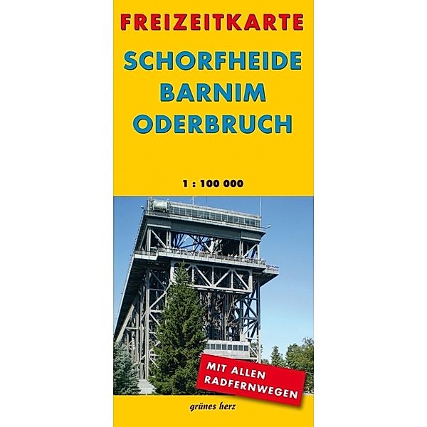 Freizeitkarte Schorfheide, Barnim, Oderbruch