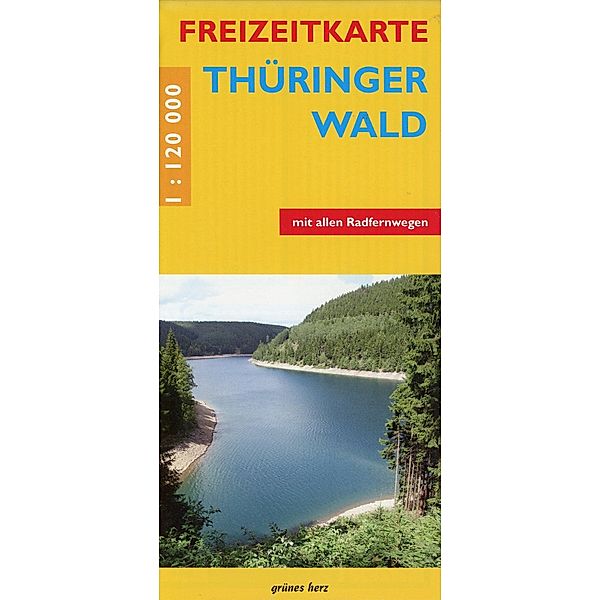 Freizeitkarte Thüringer Wald