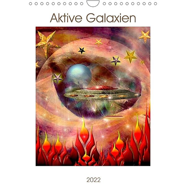Fremde Galaxien (Wandkalender 2022 DIN A4 hoch), Vera Laake   Photos & Art