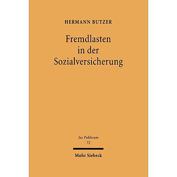 Fremdlasten in der Sozialversicherung, Hermann Butzer