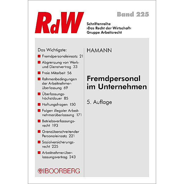 Fremdpersonal im Unternehmen, Wolfgang Hamann