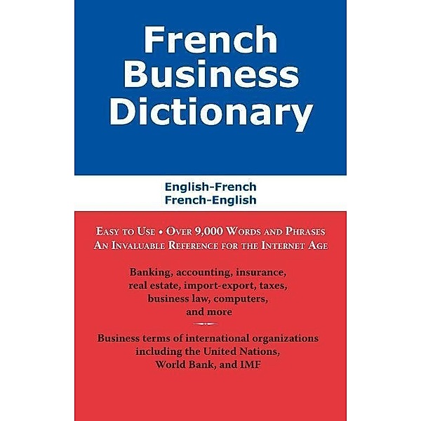French Business Dictionary, Morry Sofer